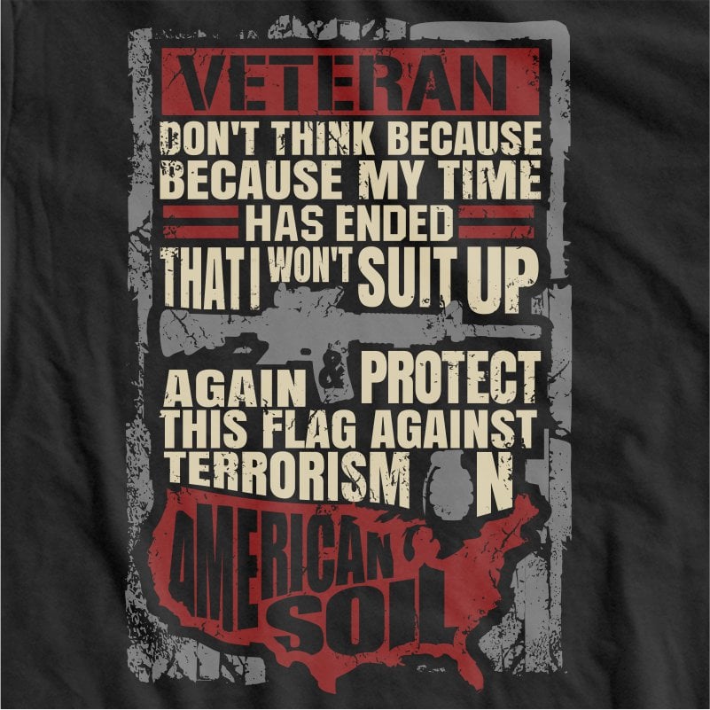 Veteran t-shirt design