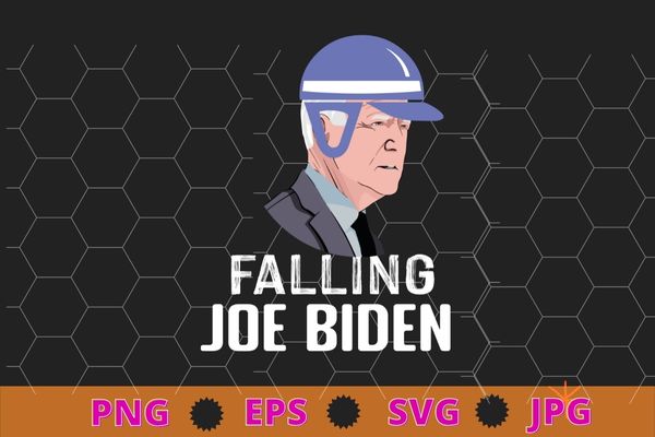 Joe Biden Falling With Biden Funny Ridin With Biden T-Shirt design svg,