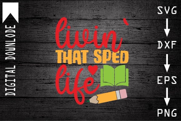 Livin` that sped life t shirt vector graphic