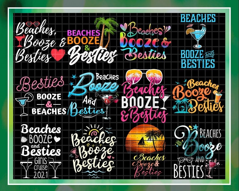Bundle 27 Beaches Booze and Besties Png, Funny Friends Trips, Beach Summer, Alcoholic Friendship Gift, Girls Beach Trip, Bachelorette Beach 1007203661