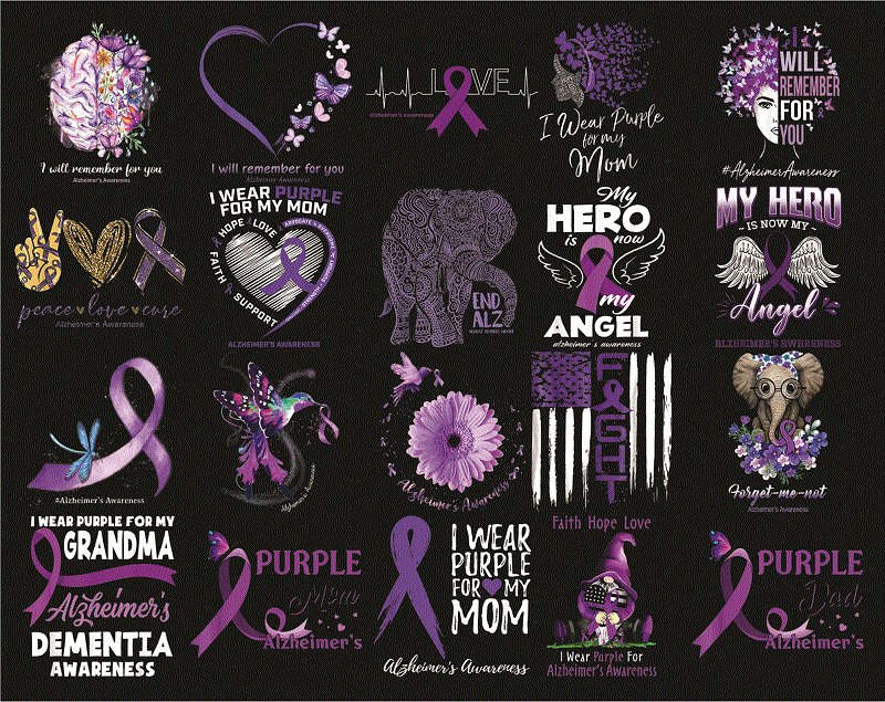 43 Alzheimer Awareness Png, Awareness Elephant Purple Png, I Will Remeber For You Png, Foget Me Not Png, Alzheimers Warrior, Alzheimers Png 1012552798