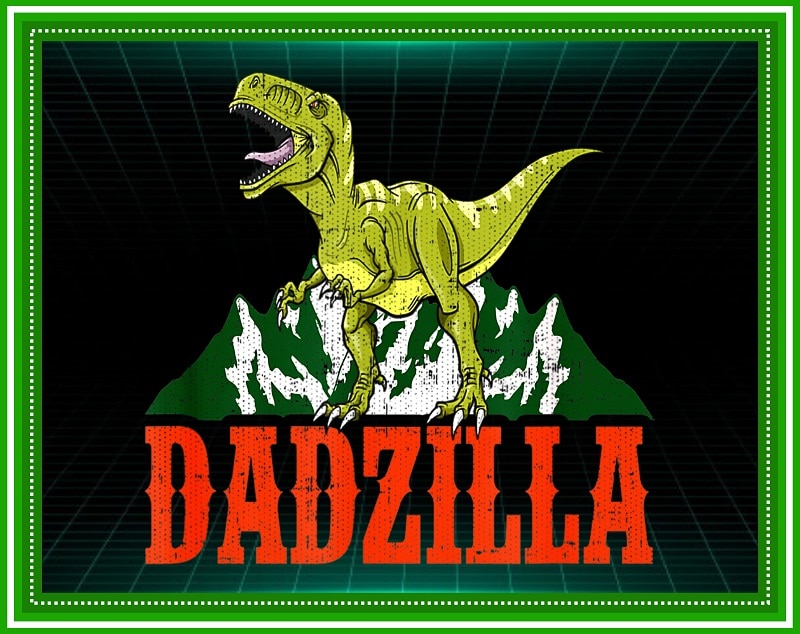 16 Designs DADZILLA PNG Bundle, Vintage Design, Dadzilla Bundle, Godzilla , King Of The Monster, Dadzilla Sublimation, Digital Download 984295198