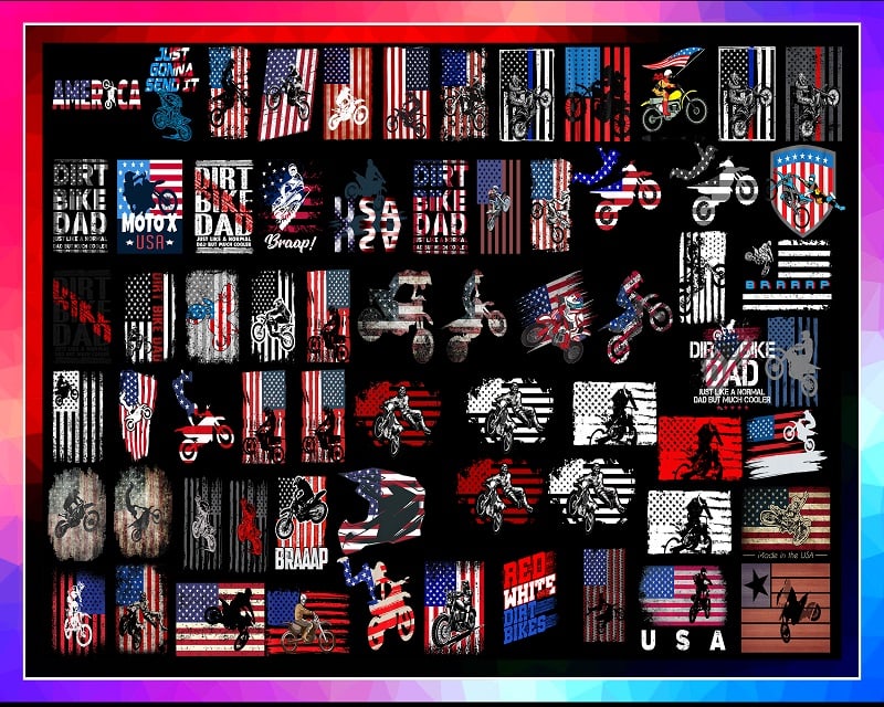 Combo 720+ Patriotic Motocross PNG, Patriotic Motocross, American Flag Motocross Png, Braap Motocross Flag, Bundle Png, Digital Download 996329799