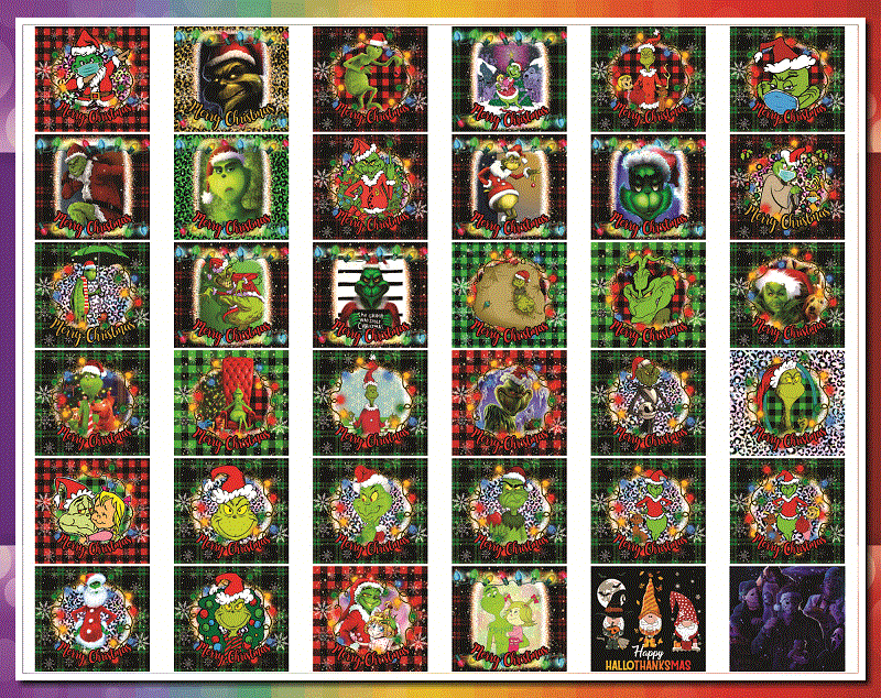 Combo 130+ Tumbler Christmas, Cartoon Movie Characters Tumbler (JackSkellington – Rick- babyyoda), 20 oz Skinny Digital File,Tumbler DIgital 8808123012
