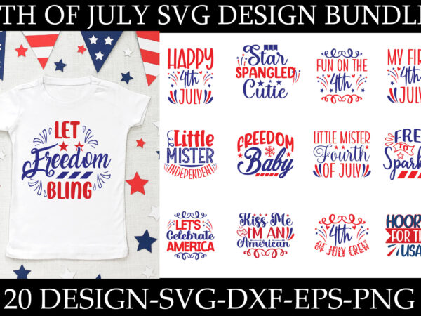 4th of july svg bundle