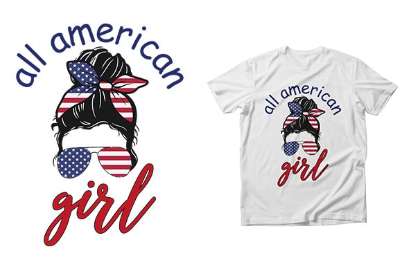 4th of july svg design for sublimation