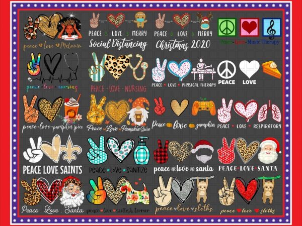 150+ peace love bundle png designs, peace love christmas , peace love everything , digital png download , png printable , png sublimation 1011238868