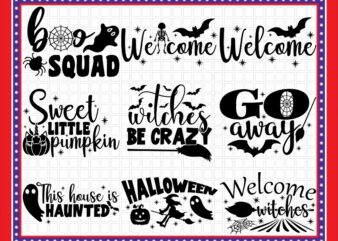 55 Halloween Svg Bundle, Halloween Cut File, Halloween Quote Svg, Halloween Saying, Halloween Design Svg, Happy Halloween Svg, Ghost Svg 1019395809