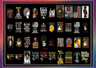 Combo 450+ Black Nurse PNG Bundle, Black Live Matters, Black Nurse Matter, Nurse Life, Dope Black Nurse, Gift For Nurses, Instant download CB959652304 t shirt vector file