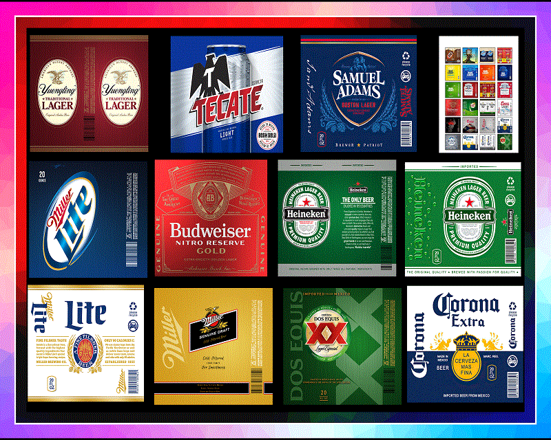 COMBO 810+ Beer American Bundle PNG, Beer Labels Tumbler, Beer Lover, Drinking SVG, Beer SVG Bundle, Funny Beer Drinking, Digital Download CB992850394