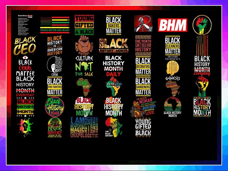 100 Black history PNG Bundle, Black history Month, Afro Black Woman African, Black Queen Png, Black Lives Matter, I Am Black History 1007303136