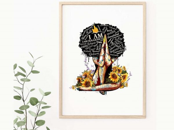 Black Woman Art, African Art Digital Prints, INSTANT DOWNLOAD