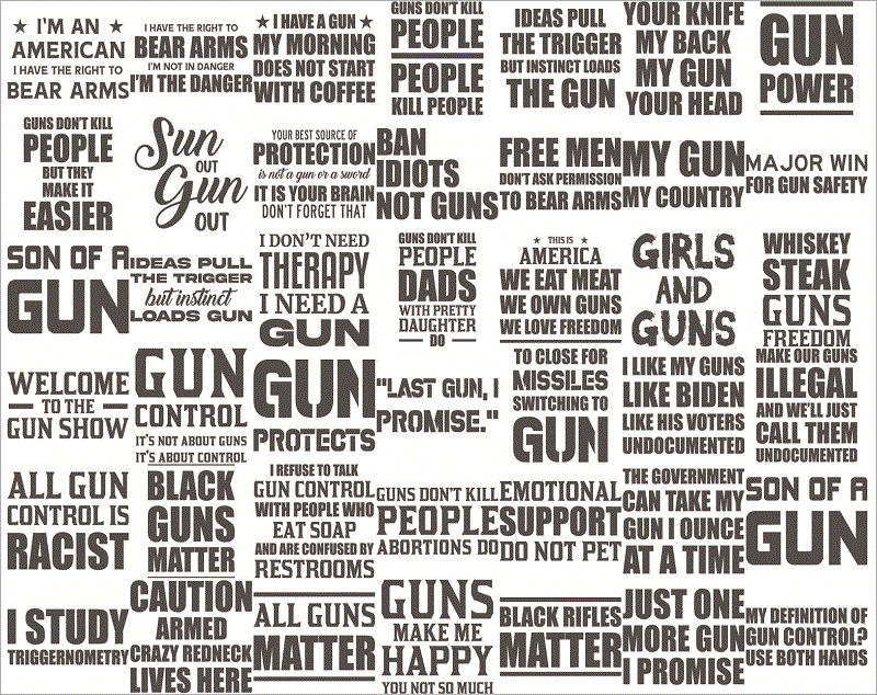 Bundle 100 Gun Rights SVG/PNG Bundle, Funny 2nd Amendment SVG Bundle, Patriotic svg, Instant Download 1017630464