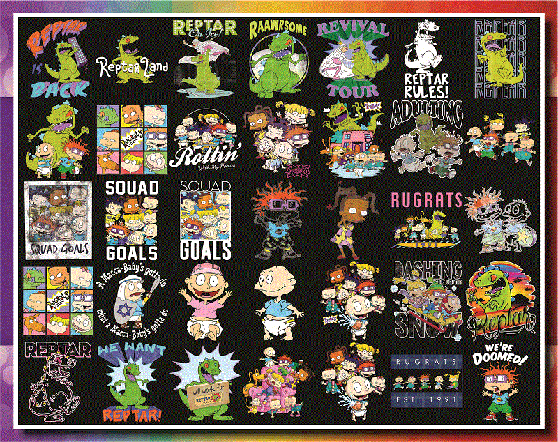 Combo 161 Rugrats png Bundle, Rugrats Friends, Tommy Chuckie Finster, Nickelodeon, Tumbler, Decal, Sublimation Rugrats, Digital download 1006831737