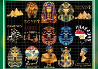 121 Designs Pharaoh PNG Bundle, Tutankhamun, Cleopatra png, Dyramid png, Egyptian bundle, Ancient Egypt, Symbols Pharaohs, Digital download 1018488197