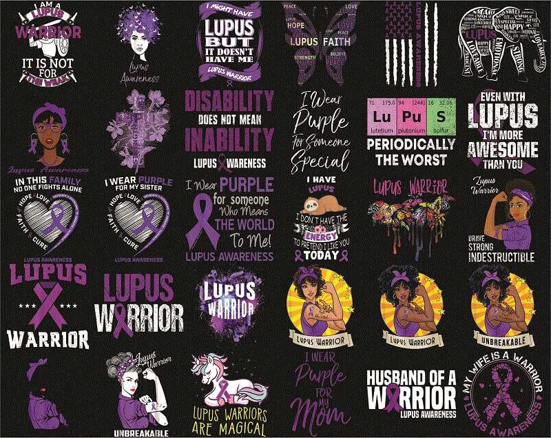 141+ Designs Lupus Awareness Png, Warrio Lupus Awareness Png, Lupus Digital Png, In May We Wear Purple Sublimation Png, Digital Download 1008995659