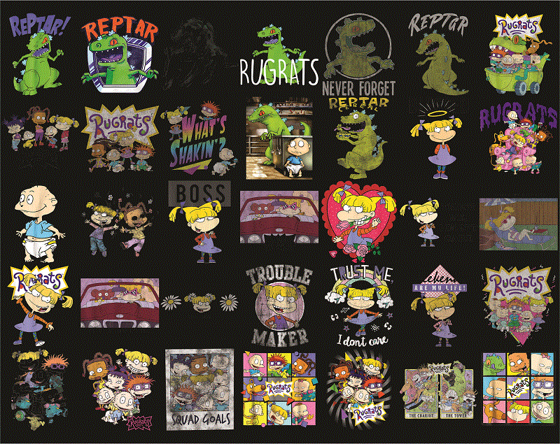 243+ Rugrats PNG Bundle, Rugrats Bundle, Rugrats Friends, Tumbler, Tommy Chuckie Finster, Nickelodeon, Decal, Sublimation, Digital Download 917238912