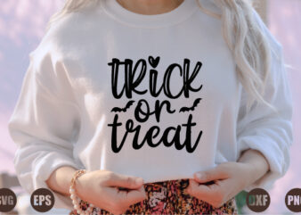 trick or treat t shirt designs for sale