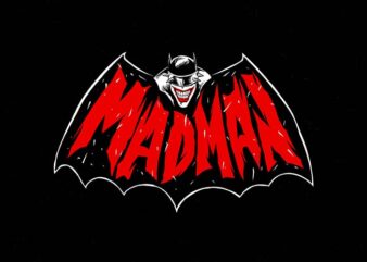 madman t shirt designs for sale