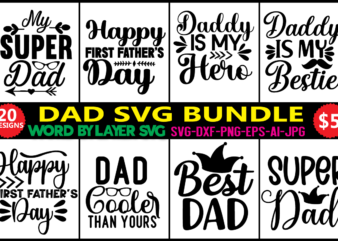Dad Svg Bundle, Father’s Day Svg Bundle, Dad Quotes Svg, Png Clipart Cut File For Cricut,Dad Svg Bundle, Dad Svg, Fathers Day Svg Bundle, Fathers Day Svg, Funny Dad Svg,