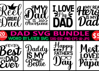 Dad Svg Bundle, Father’s Day Svg Bundle, Dad Quotes Svg, Png Clipart Cut File For Cricut,Dad Svg Bundle, Dad Svg, Fathers Day Svg Bundle, Fathers Day Svg, Funny Dad Svg, t shirt vector illustration