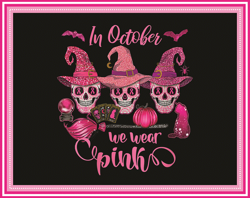 Combo 38 PNG Breast Cancer Warrior, Strong Black Girl Png, Breast Cancer Awareness Mockup, Pink Ribbon Sign, Printable, Instant Download 880290315