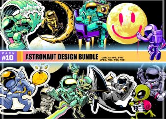 Astronaut Design Bundle Part 10