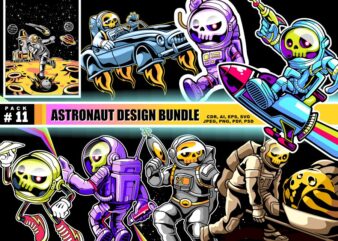 Astronaut Design Bundle Part 11