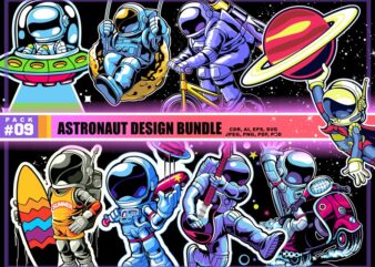 Astronaut Design Bundle Part 9