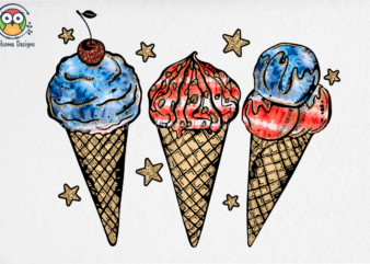 Ice Cream America 4th July
