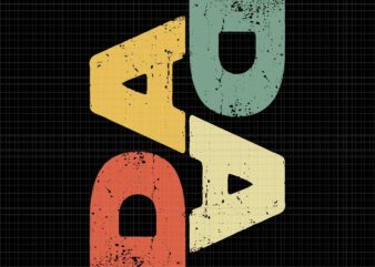Mens DADA Svg, Father’s Day Svg, Father Svg, Dad Svg, Daddy Svg, DADA Svg