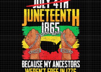 Juneteenth Png, Women Juneteenth Png, June 19 Png, July 4TH Juneteenth 1865 Because My Ancestors Weren’t Free In 1776 Png, Juneteenth 1865 Png