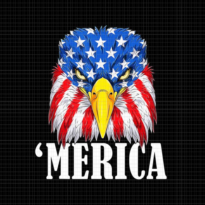 4th July Egale Merica America Independence Day Patriot USA Png, 4th July Egale Merica Png, Egale Flag USA Png, Egale 4th Of July