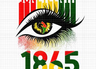 1865 Juneteenth Celebrate African American Freedom Day Png, 1865 Juneteenth Png, Juneteenth Png, African American Women Png
