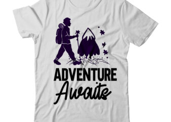 Adventure Awaits Tshirt Design ,Adventure Awaits SVG Cut File , camping tshirt, camping t shirts, funny camping shirts, camper t shirt, campervan t shirt, camping tee shirts, family camping shirts,