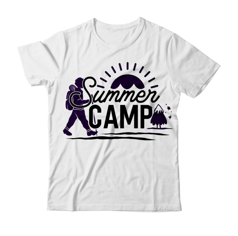 Summer Camp Tshirt Design ,Summer Camp SVG Design , Camp life tshirt design , camping tshirt, camping t shirts, funny camping shirts, camper t shirt, campervan t shirt, camping tee