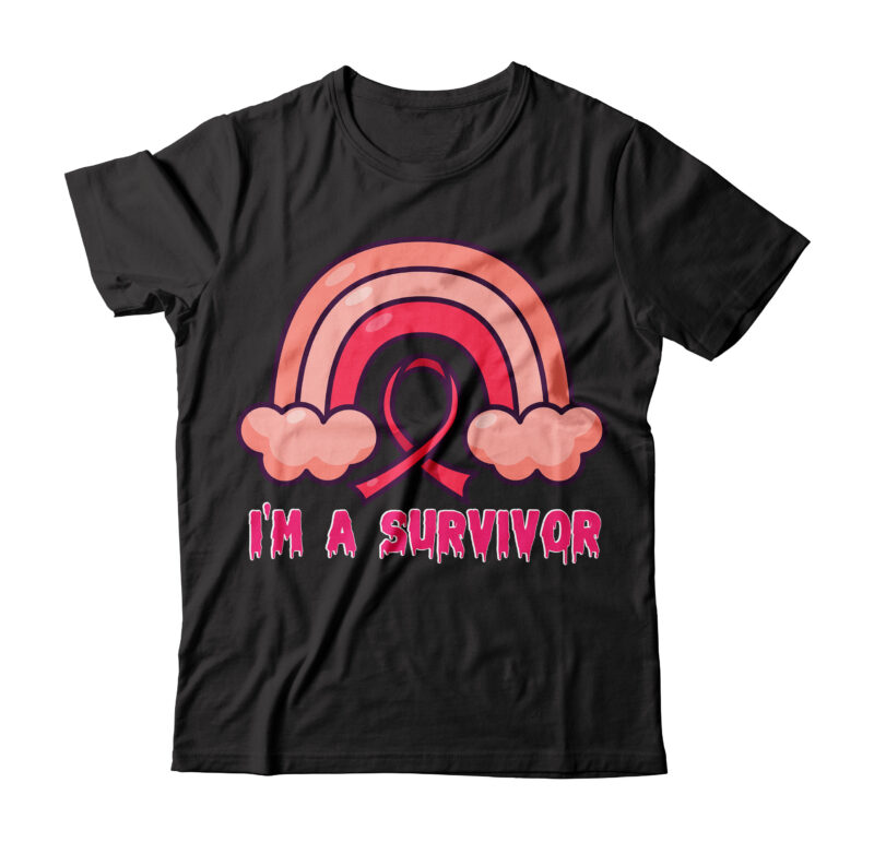 Breast Cancer 10 T Shirt Design , Breast Cancer Tshirt Bundle, Breast ...