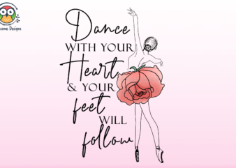 Dance with your heart Sublimation