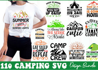 Camping Svg Design Bundle