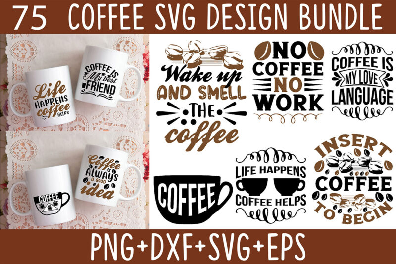 Coffee Svg Design Bundle