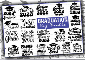 Graduation SVG Bundle t shirt design template