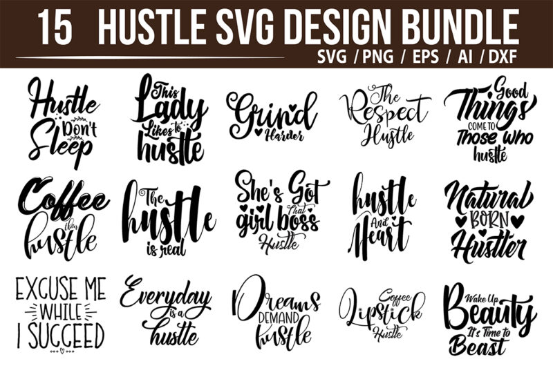 Hustle SVG Bundle