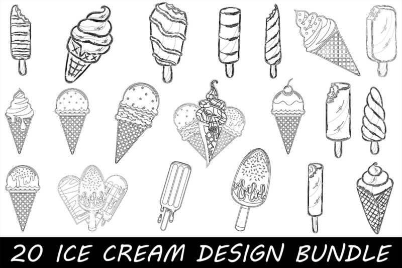 Ice Cream Design Bundle