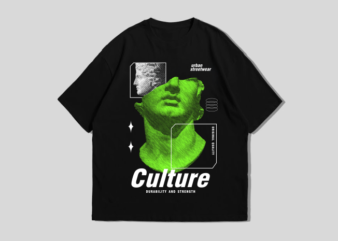 Culture – Urban Streetwear T-shirt Designs Ready to Print