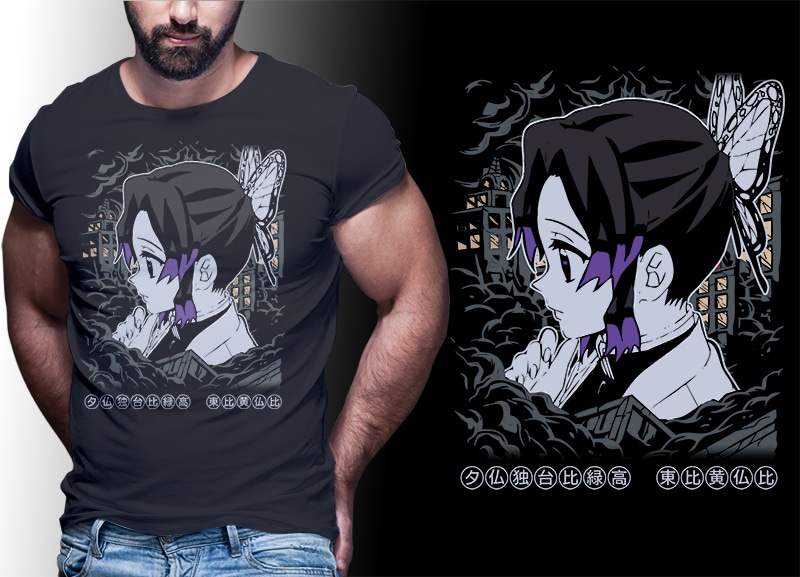 91 ANIME MIX tshirt designs bundle editable PART# 03