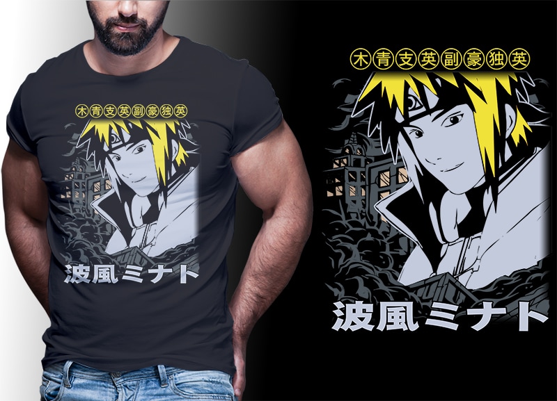 91 ANIME MIX tshirt designs bundle editable PART# 03