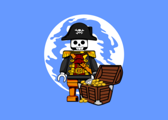 PIRATE SKULL CARTOON