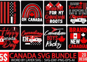Canada Tshirt Bundle, Canada SVG Bundle , Canada SVG Bundle Quotes ,20 Canada Tshirt Design , In Dependence Day SVG Bundle , Happy Canada Day SVG Bundle , canada tshirt