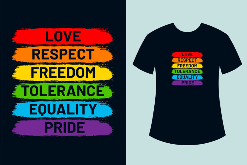 Gay Pride LGBT T-Shirt Design Bundle 2