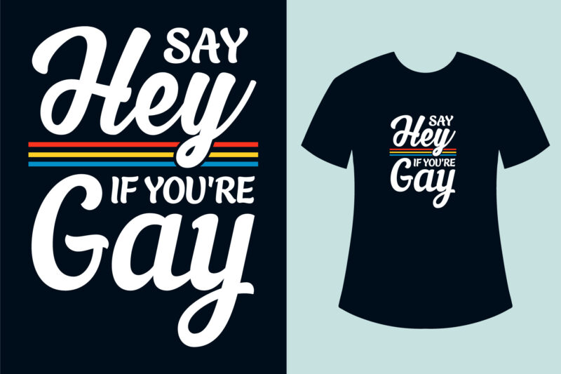 Pride Month LGBT Gay T-shirt Design Bundle - Buy t-shirt designs